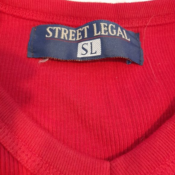 Red Knit T-shirt - Picture 4 of 4